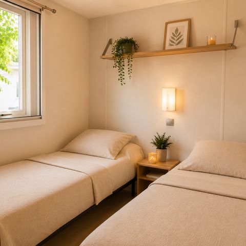 Stacaravan 4 personen - Mobli Home 2bed 4 pers