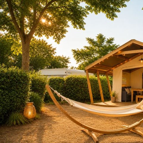 Safarizelt 5 Personen - Zelt Lodge 2 Schlafz. 5 Pers.