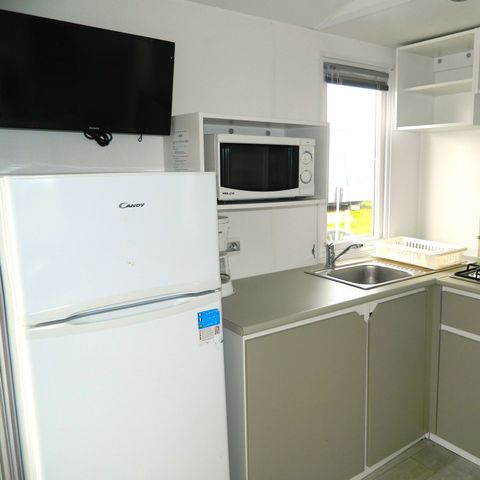 Stacaravan 8 personen - COMFORT - TV