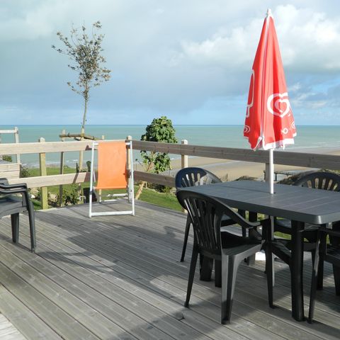 MOBILE HOME 6 people - Premium mobile home, 38m² (2 bedrooms) + terrace – sea view, sleeps 4–6