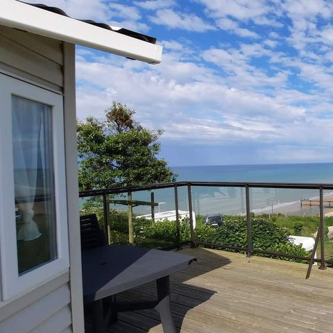 MOBILE HOME 6 people - Premium mobile home, 38m² (2 bedrooms) + terrace – sea view, sleeps 4–6