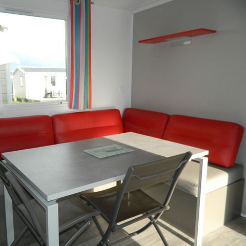 MOBILHOME 6 personas - Casa móvil «Confort» de 25 a 36 m² (2 dormitorios) + terraza, para 4/6 personas