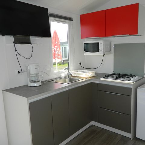 MOBILE HOME 6 people - Comfort mobile home, 25–36 m² (2 bedrooms) + terrace, sleeps 4–6