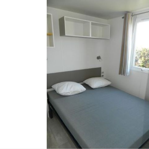 MOBILHOME 6 personas - Casa móvil «Confort» de 28 a 31 m² (3 dormitorios) + terraza, para 6/8 personas