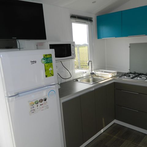 MOBILE HOME 6 people - Comfort mobile home, 28–31 m² (3 bedrooms) + terrace, sleeps 6–8