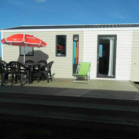 MOBILE HOME 6 people - Comfort mobile home, 28–31 m² (3 bedrooms) + terrace, sleeps 6–8