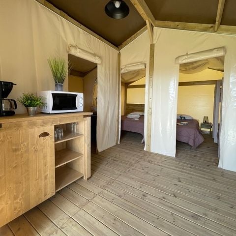 TENDA IN TELA E LEGNO 5 persone - LODGE FREEFLOWER STANDARD