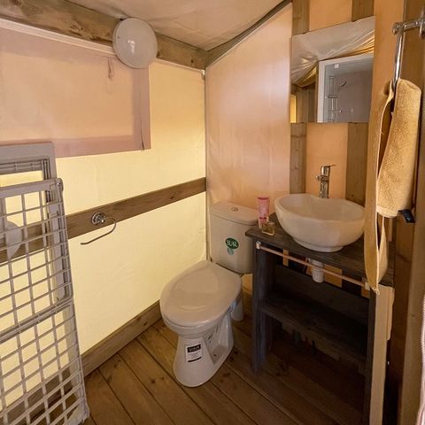 TIENDA DE LONA Y MADERA 5 personas - LODGE FREEFLOWER STANDARD