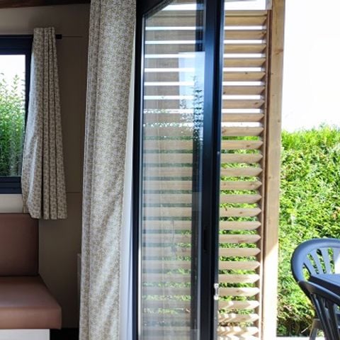 Chalet 4 Personen - PREMIUM NATURE 20m² (1 Schlafzimmer) + Terrasse