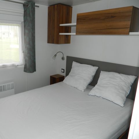 BUNGALOW 6 personnes - PREMIUM 38m² (2 chambres) + Terrasse - vue mer + Accès vélo maritime