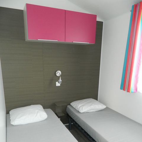 MOBILHOME 8 personas - PREMIUM 36m² (3 habitaciones) + Terraza - vista al mar
