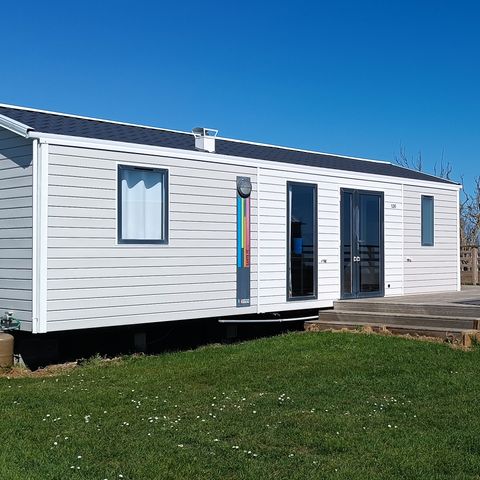MOBILHOME 8 personas - PREMIUM 36m² (3 habitaciones) + Terraza - vista al mar