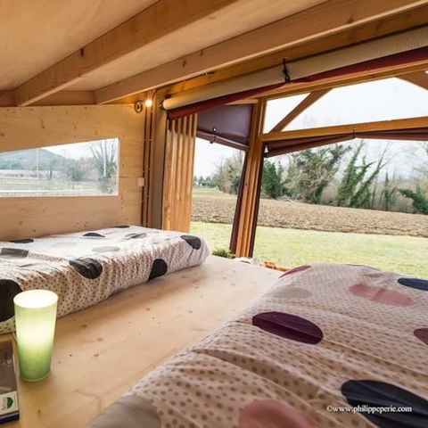 UNUSUAL ACCOMMODATION 2 people - Cyclo Lodge 8m² (1 bedroom) 2 people