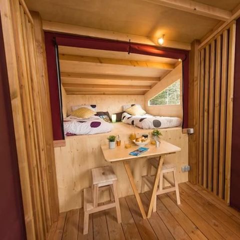UNUSUAL ACCOMMODATION 2 people - Cyclo Lodge 8m² (1 bedroom) 2 people
