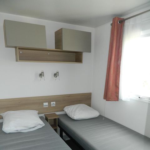 BUNGALOW 6 personnes - Premium 40m² (3 chambres) + Terrasse - vue mer