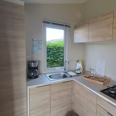 MOBILE HOME 4 people - Comfort mobile home, 20m² (1 bedroom) + terrace, sleeps 2–4