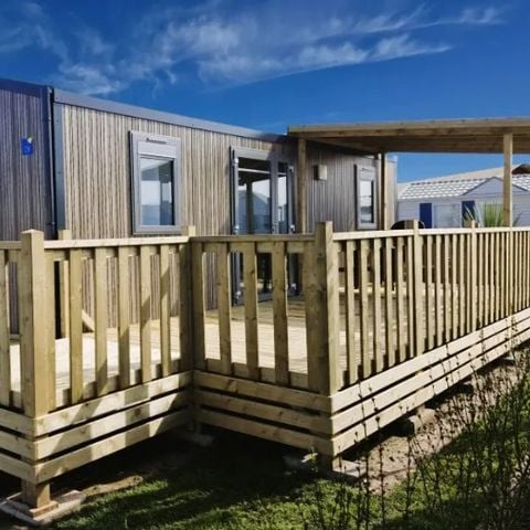 MOBILE HOME 6 people - Premium 31m² mobile home for people with reduced mobility (2 bedrooms) + terrace, sleeps 4–6