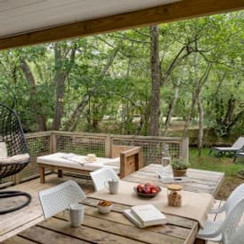 Mobilheim 6 Personen - Cottage Roselière 4p 2ch Clim Premium