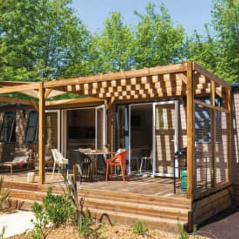 MOBILHOME 6 personnes - Cottage 6p 3ch Premium