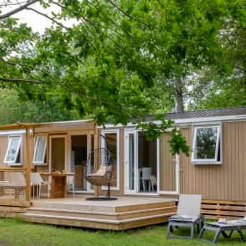 Mobile home 5 persons - Cottage Roselière 6p 3ch 2SdB Premium