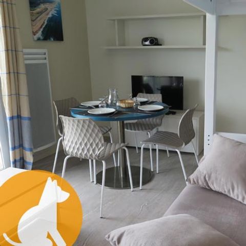 Studio 3 personnes - Animaux Admis