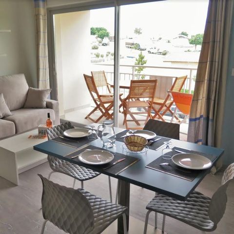 Appartement 4 personen - T2 - Opgenomen dieren