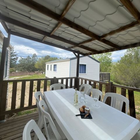 Stacaravan 8 personen - Stacaravan Standard 32m²/34m² 3 kamers - met airconditioning 1/8 pers