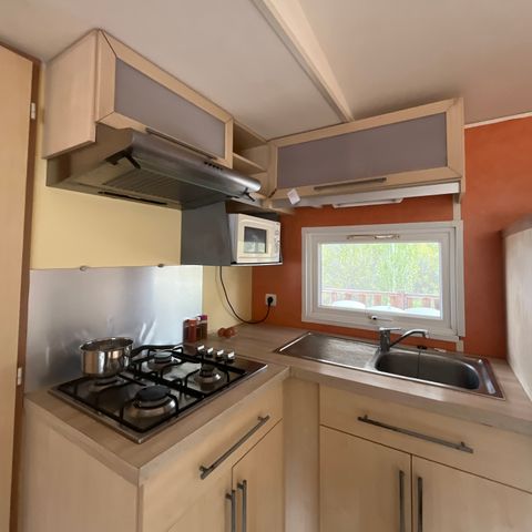 Stacaravan 8 personen - Stacaravan Standard 32m²/34m² 3 kamers - met airconditioning 1/8 pers