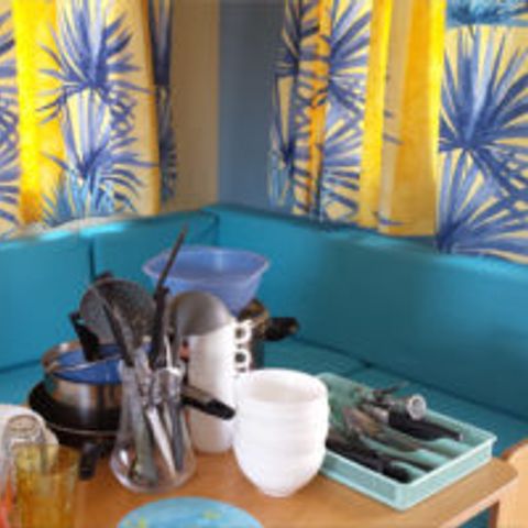 Stacaravan 4 personen - Stacaravan Standard Ideal 21m² 2 kamers - zonder airconditioning 1/4 pers