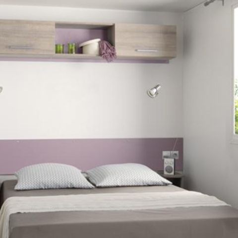 STACARAVAN 4 personen - COMFORT-MOBIEL-HOME MET AIRCONDITIONING 1 slaapkamer 18 m² (1 slaapkamer)