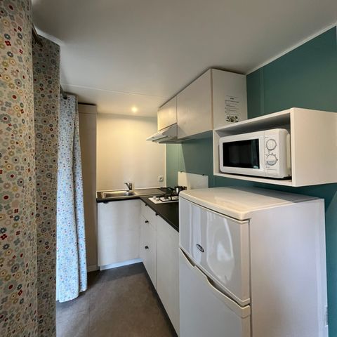 Mobilheim 4 Personen - Mobilheim Confort 18m² 1 Schlafzimmer - mit Klimaanlage 1/4 Pers.