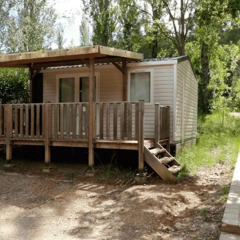 Stacaravan 4 personen - Comfort stacaravan 18m² 1 kamer - met airconditioning 1/4 pers