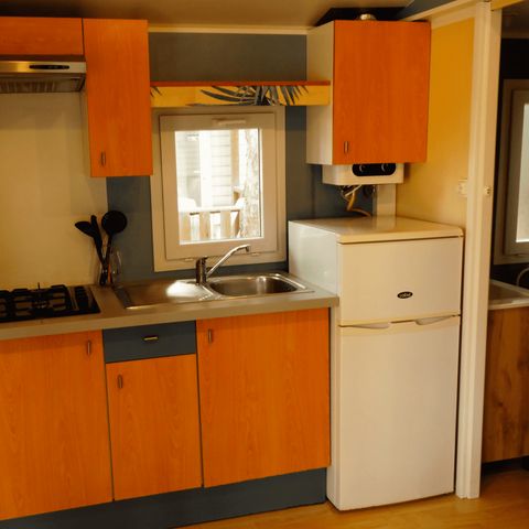 CASA MOBILE 6 persone - CASA MOBILE STANDARD con 2 camere da letto SENZA ARIA CONDIZIONATA, 25m², ideale