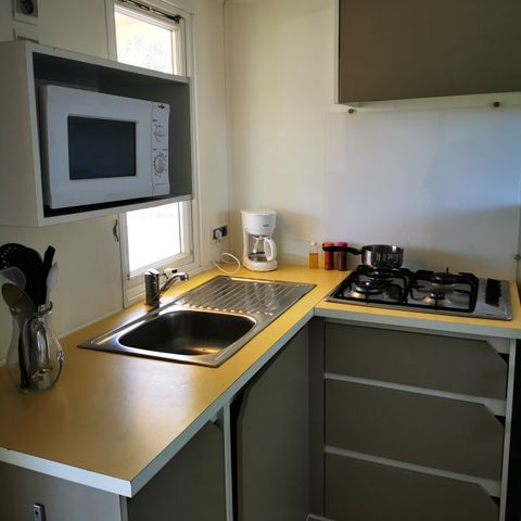 Mobile home 5 persons - Mobil-home Confort 23m² 2 bedrooms - without air conditioning 1/5 pers