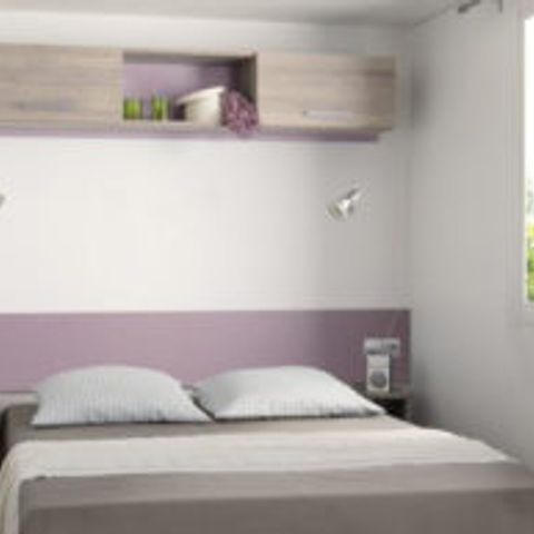 STACARAVAN 5 personen - COMFORT-MOBIELHUIS MET AIRCONDITIONING 2 slaapkamers, 23 m², 2,5 m