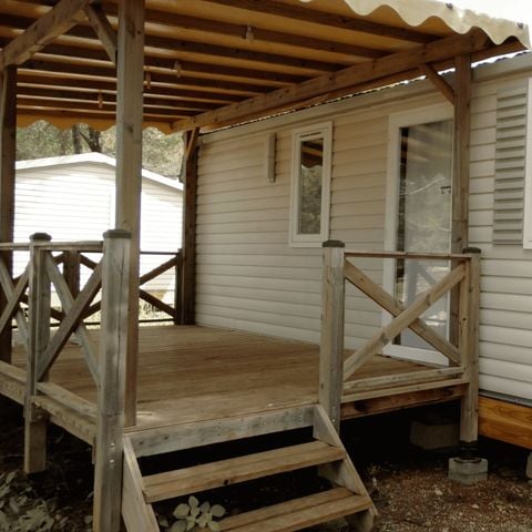 Mobile home 5 persons - Comfort mobile-home 23m² 2bedroom - with air-conditioning 1/5 pers