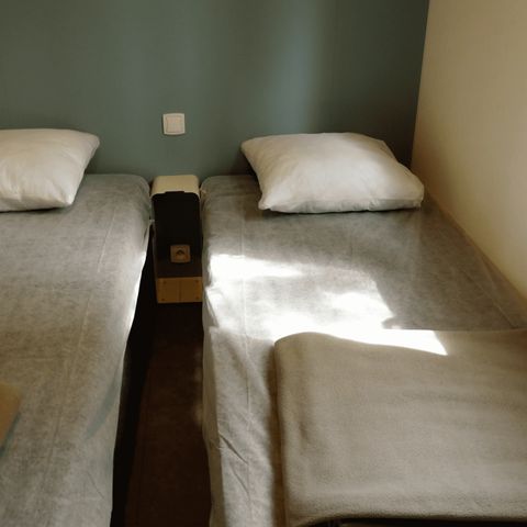 Mobilheim 5 Personen - Mobilheim Confort 23m² 2Schlafzimmer - mit Klimaanlage 1/5 Pers.