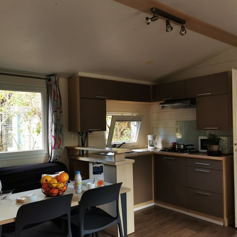 CASA MOBILE 6 persone - Casa mobile comfort 29m² 2 camere da letto - con aria condizionata 1/6 pers.