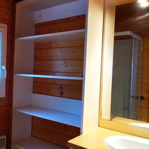 Chalet 7 personen - Chalet Confort 35m² 2 kamers - met airconditioning 1/7 pers