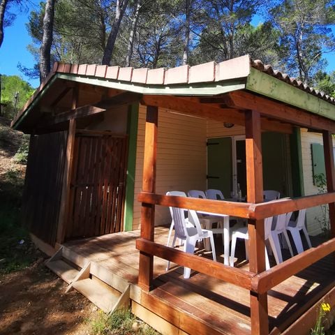 Chalet 7 Personen - Chalet Confort 35m² 2 Zimmer - mit Klimaanlage 1/7 pers.