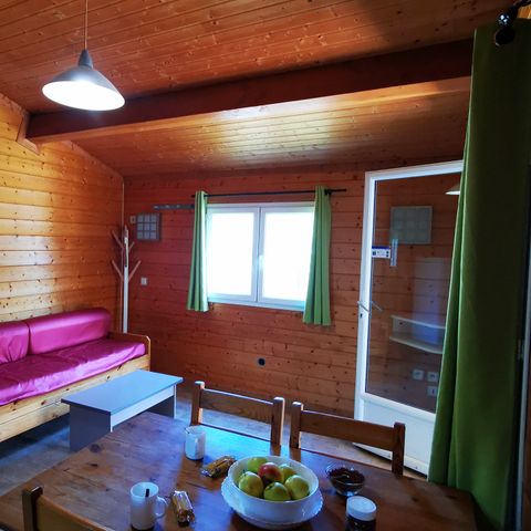 CHALET 7 personnes - Chalet Confort 35m² 2 chambres - avec clim 1/7 pers