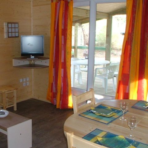 Chalet 7 Personen - Chalet Confort 35m² 2 Zimmer - mit Klimaanlage 1/7 pers.