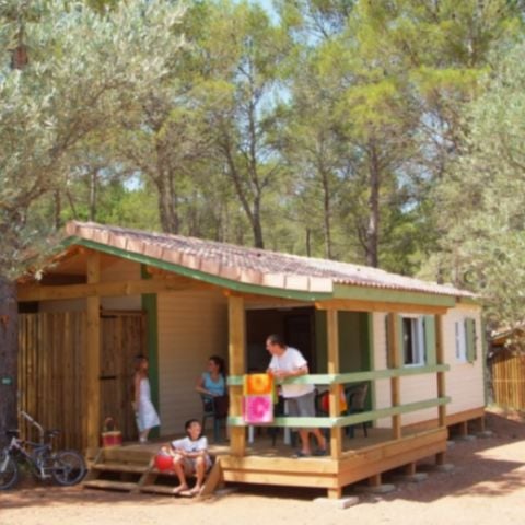 Chalet 7 Personen - Chalet Confort 35m² 2 Zimmer - mit Klimaanlage 1/7 pers.