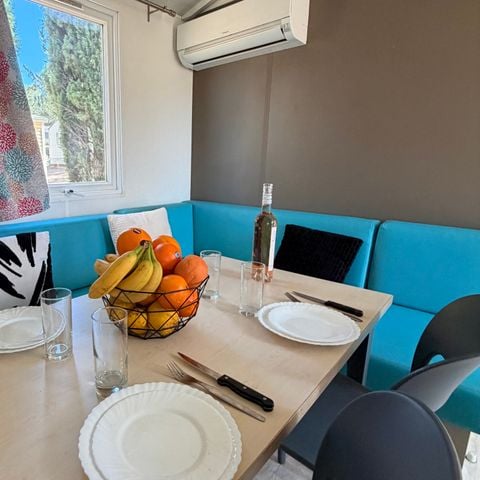 Stacaravan 8 personen - Comfort stacaravan 35m²/37m² 3 kamers - met airconditioning 1/8 pers