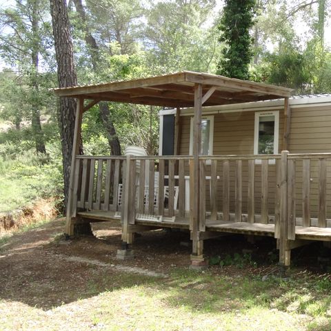 Stacaravan 8 personen - Comfort stacaravan 35m²/37m² 3 kamers - met airconditioning 1/8 pers