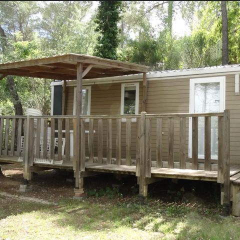 Stacaravan 8 personen - Comfort stacaravan 35m²/37m² 3 kamers - met airconditioning 1/8 pers