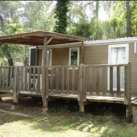 MOBILHOME 8 personnes - Mobil-home Confort 35m²/37m² 3 chambres - avec clim 1/8 pers