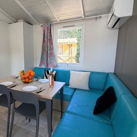 Stacaravan 8 personen - Comfort stacaravan 35m²/37m² 3 kamers - met airconditioning 1/8 pers
