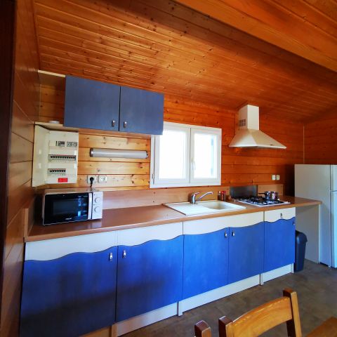 Chalet 7 personen - Chalet Confort 35m² 2 kamers - zonder airconditioning 1/7 pers