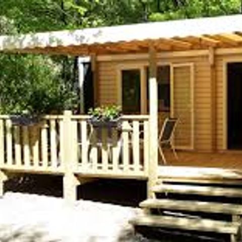 BUNGALOW 6 personnes - NEW // Mobil home Premium 32 M2 2 chambres Clim TV lave vaisselle